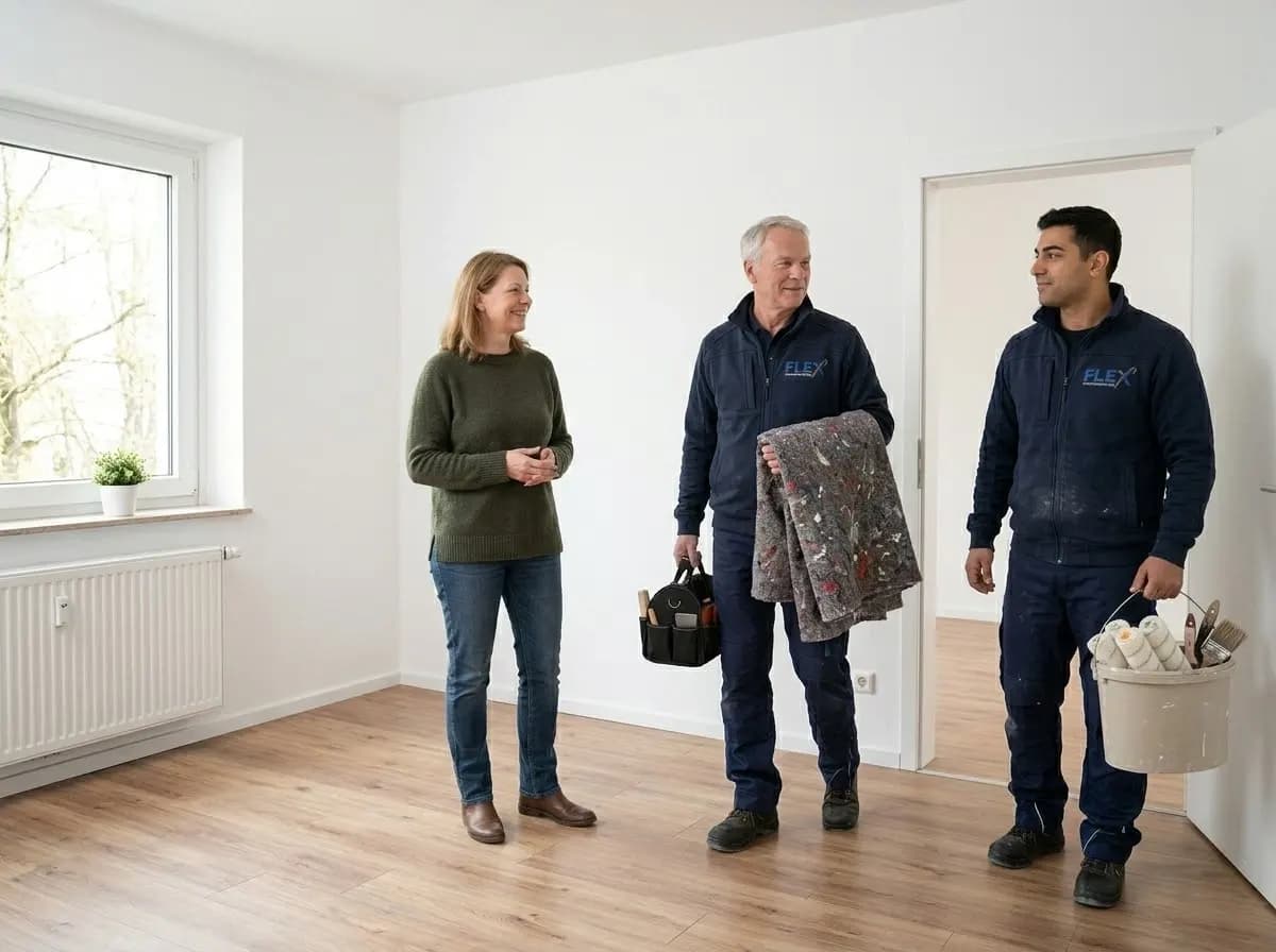 Renovierung und Auffrischung durch FLEX in Karlsruhe