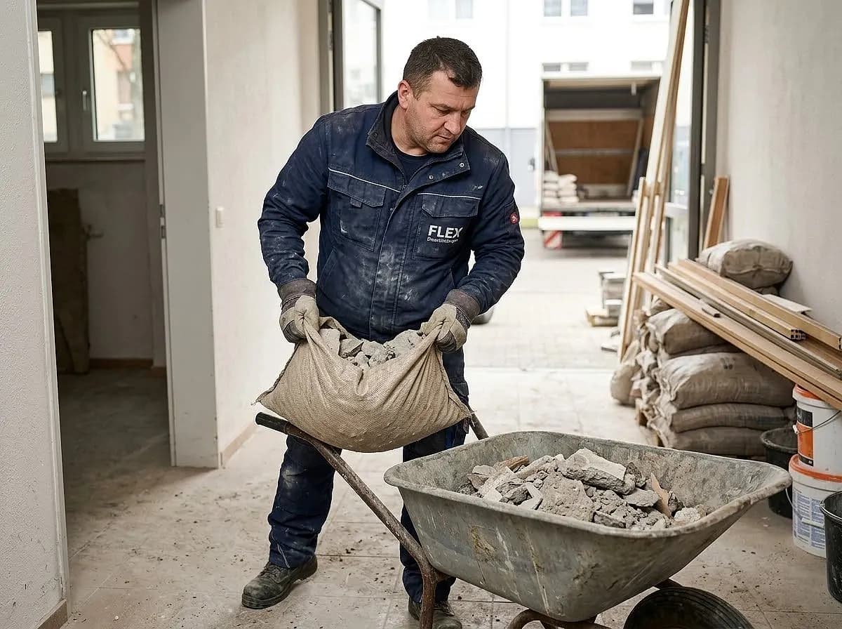 Rückbau und fachgerechte Entsorgung durch FLEX in Karlsruhe