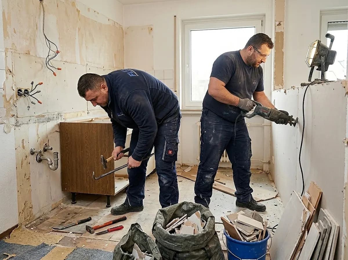 Fachgerechter Innenrückbau durch FLEX in Bruchsal